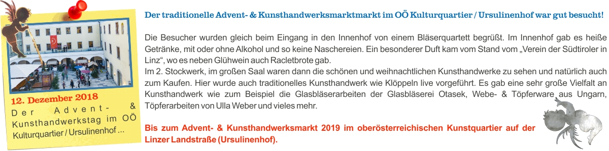2018.12.08 Advent- & Kunsthandwerkstag im O Kulturquartier 